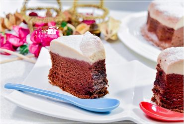 烘焙筆記│巧克力布丁蛋糕 (附實作影片)