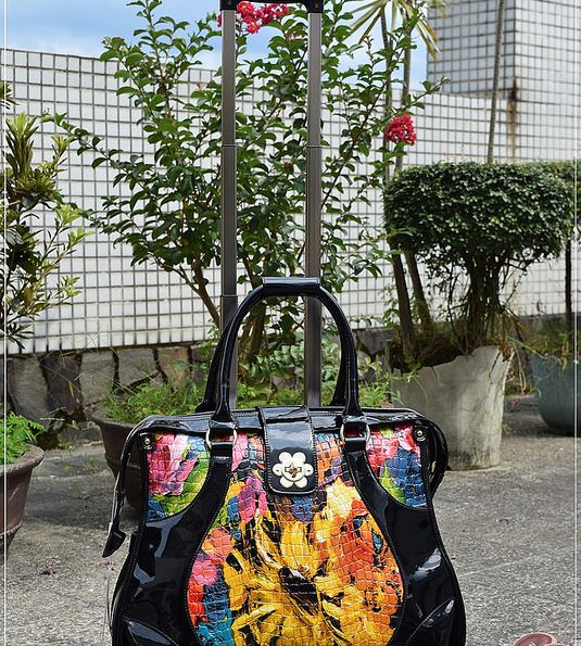 【行李箱開箱文】DI MARZIA 時尚名媛行李箱包開箱文