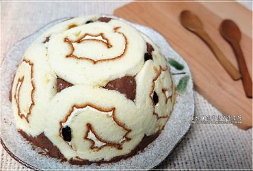 烘焙筆記│免烤箱的蛋糕食譜，巧克力起司海綿捲心蛋糕。松露巧克力/奶油乳酪/海綿蛋糕的完美結合，哪怕是最後一口也要喊…滿足!