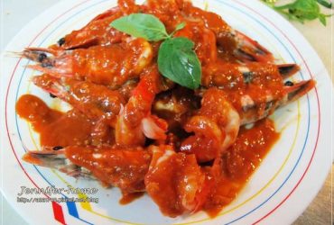 烹飪筆記│安永鮮物食譜●草蝦料理●醬燒大草蝦●色香味脾大開胃