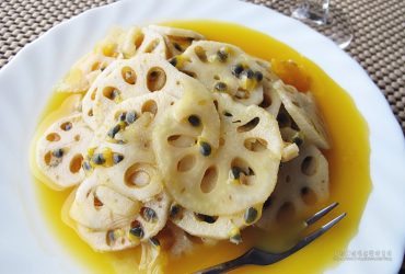 烹飪筆記│涼拌百香蓮藕，蓮藕茶，蓮藕排骨湯，零廚藝免撇步的養生開胃食材