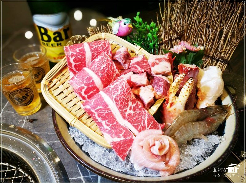 【板橋文化路吃到飽】板橋帝王蟹吃到飽,原月頂級燒烤板橋第一家!20款肉品.8款生凍海味.6款甜蔬.啤酒飲料無限吃到飽(附菜單)