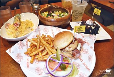 康熙來了推薦大安區CAMPUS CAFE-忠孝店,不收服務費的美式校園餐廳，沒訂位就要排隊了!