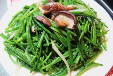 烹飪筆記│讓水蓮清脆的秘密,江湖一點訣廚娘必學招，葷素都好吃的水蓮，就該這樣炒才會清脆又飽滿