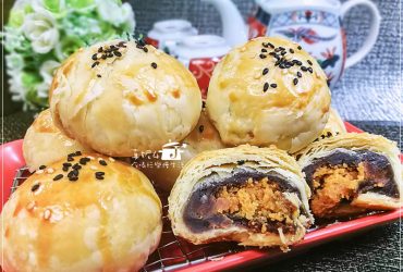 烘焙筆記│蛋黃酥，製作流沙口感的鹹蛋黃步驟，綿密好吃不會膩的做法(附:實作影片)