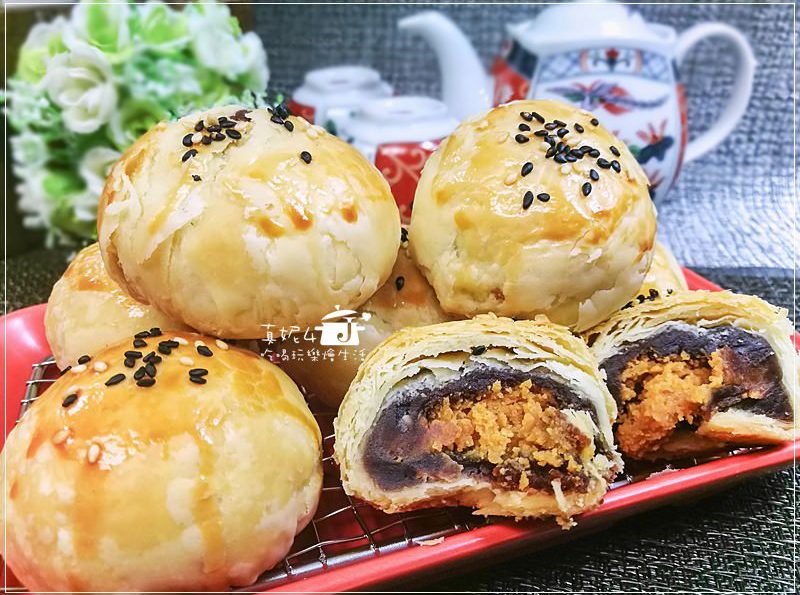 烘焙筆記│蛋黃酥，製作流沙口感的鹹蛋黃步驟，綿密好吃不會膩的做法(附:實作影片)