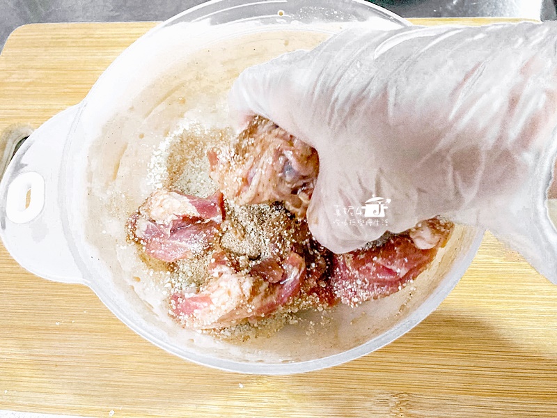 粉蒸梅花肉