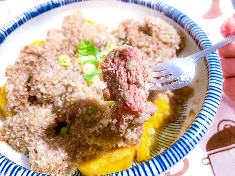 粉蒸梅花肉