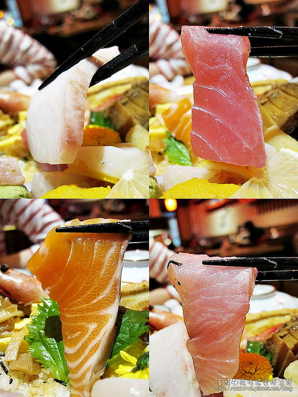 09豪華海鮮丼之生魚片
