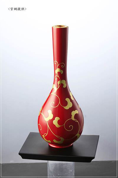 鶴形花瓶